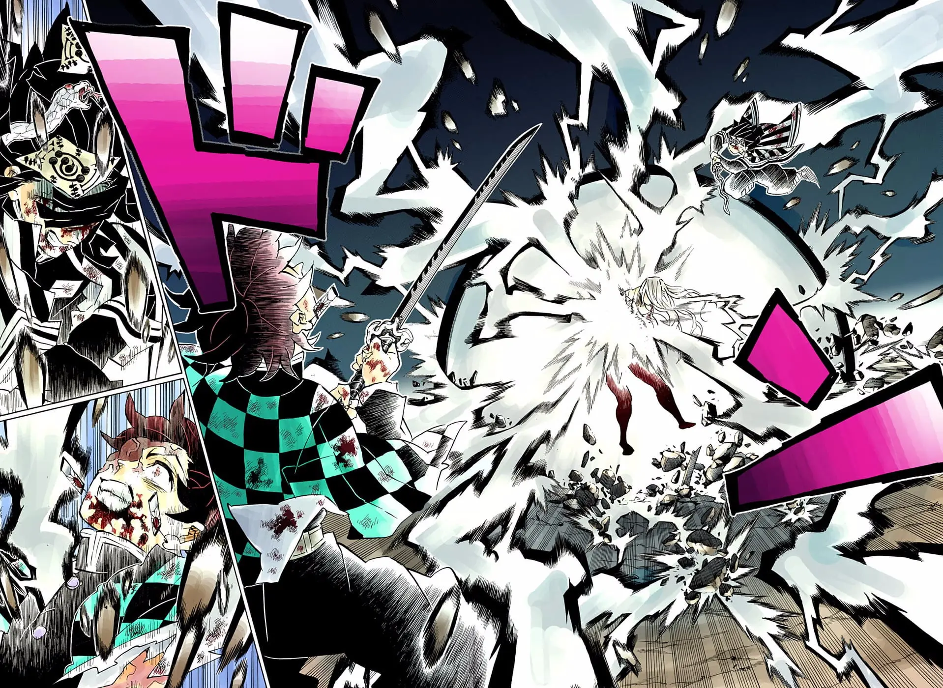 Demon Slayer Infinity Castle Colored Manga, chapter 197, page 4