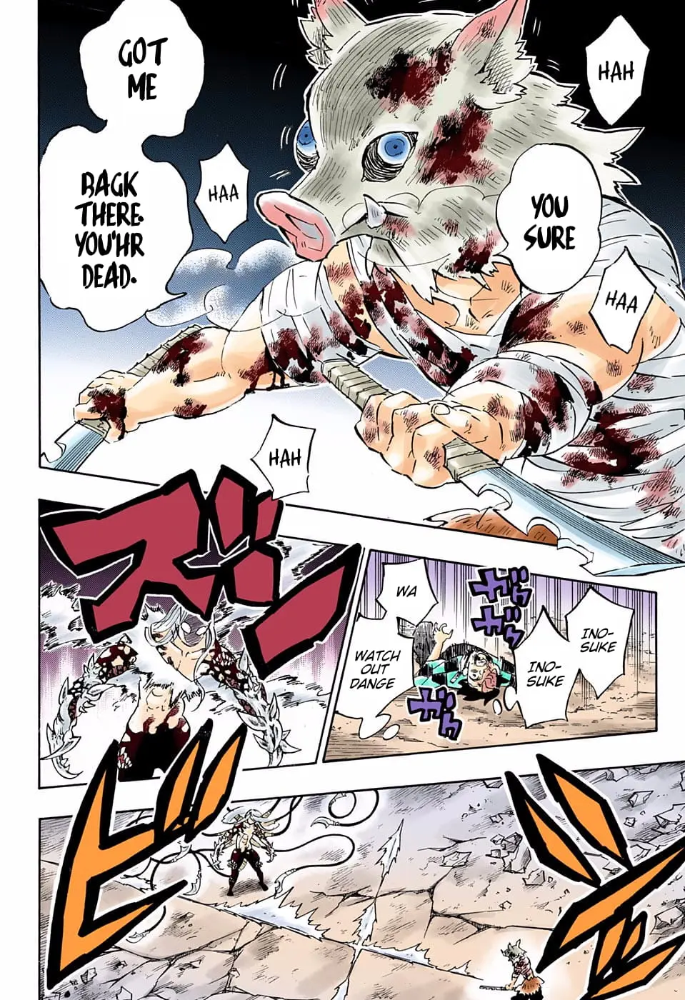 Demon Slayer Infinity Castle Colored Manga, chapter 197, page 9