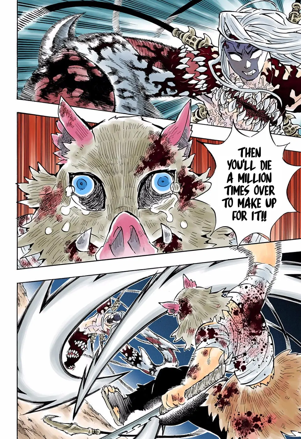 Demon Slayer Infinity Castle Colored Manga, chapter 197, page 11