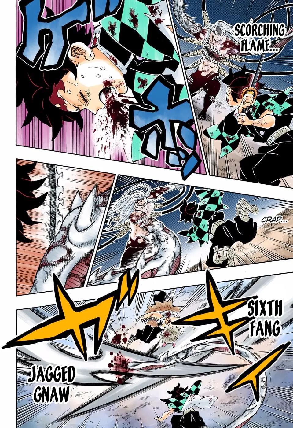 Demon Slayer Infinity Castle Colored Manga, chapter 198, page 8