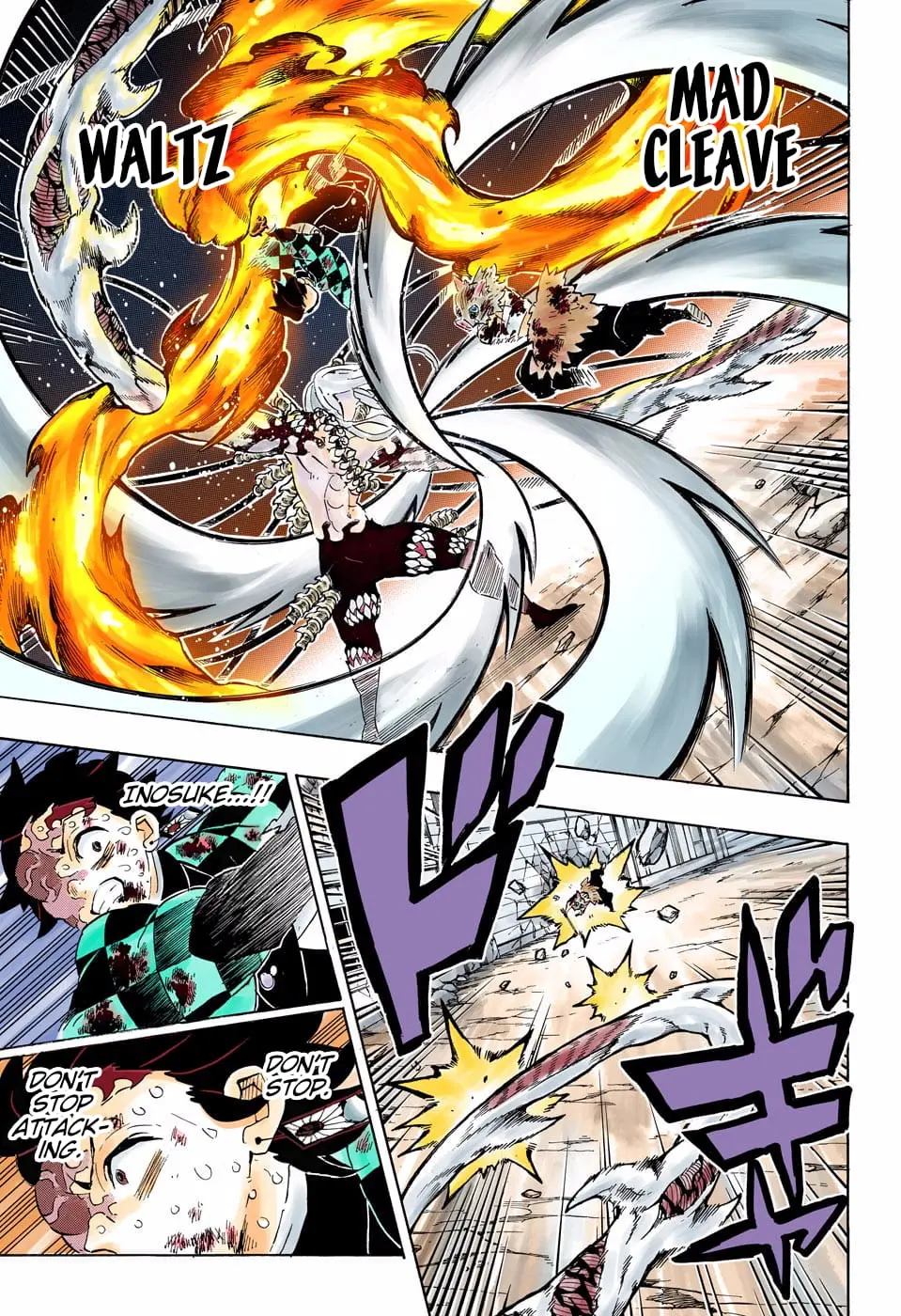 Demon Slayer Infinity Castle Colored Manga, chapter 198, page 11