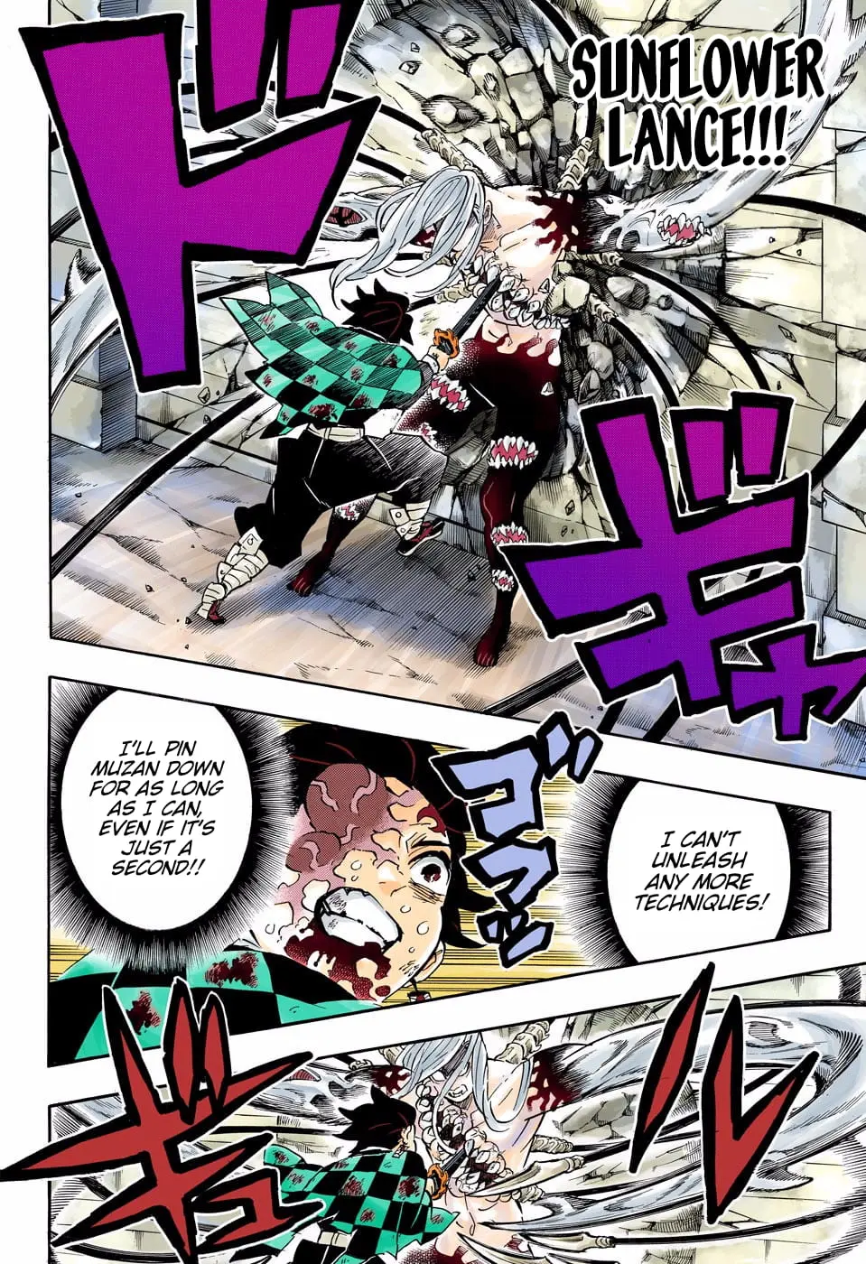 Demon Slayer Infinity Castle Colored Manga, chapter 198, page 14