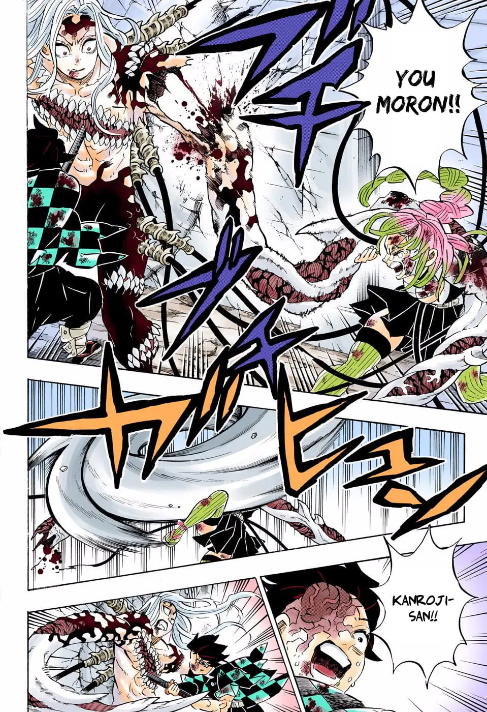 Demon Slayer Infinity Castle Colored Manga, chapter 198, page 16