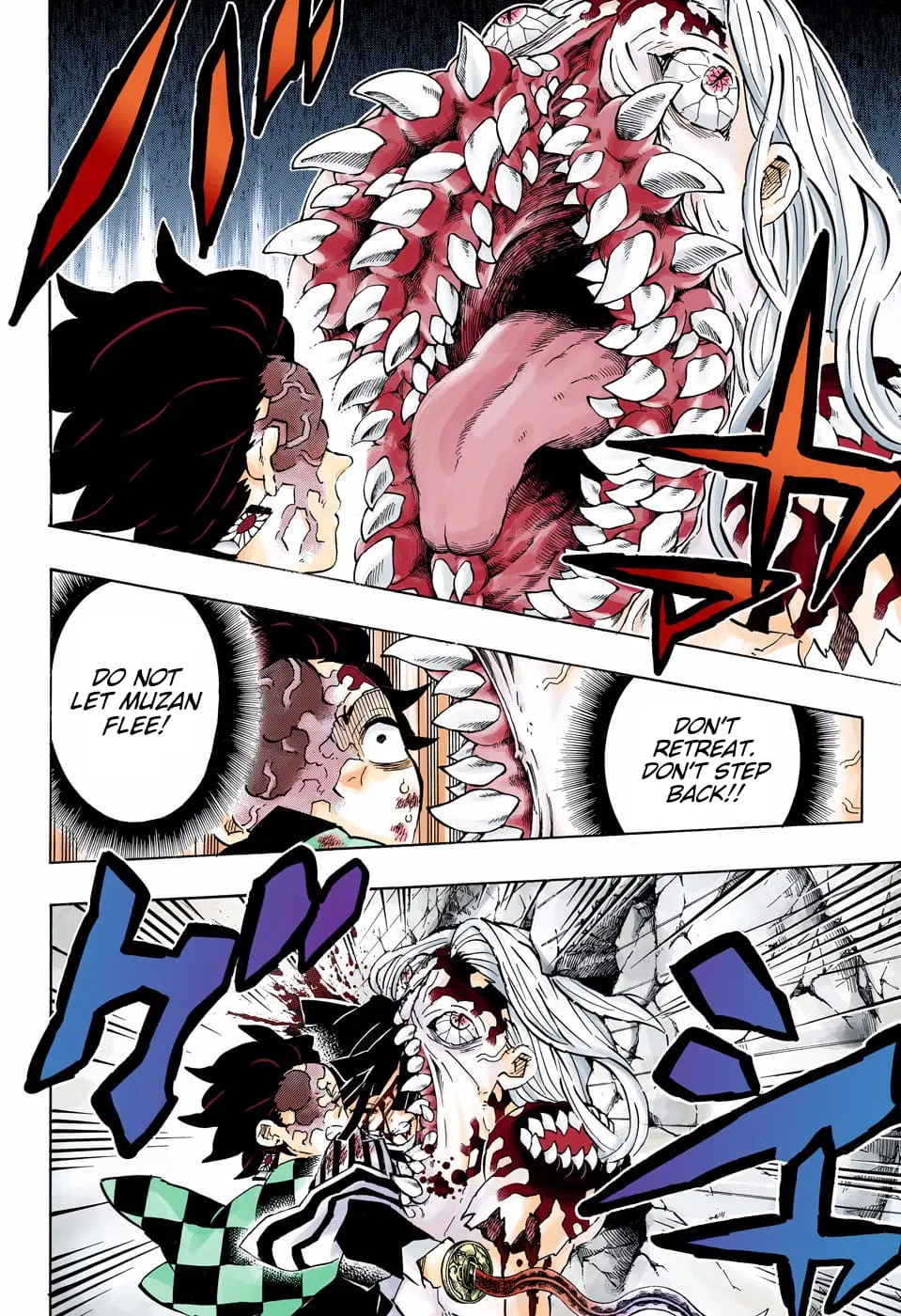 Demon Slayer Infinity Castle Colored Manga, chapter 198, page 18