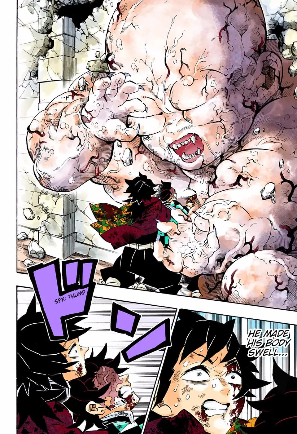 Demon Slayer Infinity Castle Colored Manga, chapter 199, page 6