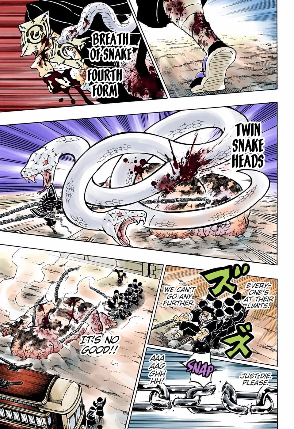 Demon Slayer Infinity Castle Colored Manga, chapter 199, page 17