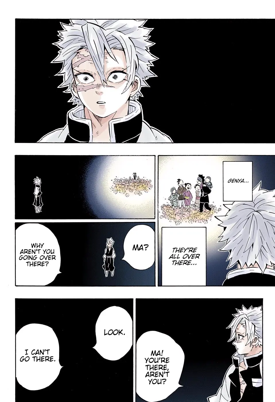 Demon Slayer Infinity Castle Colored Manga, chapter 200, page 16