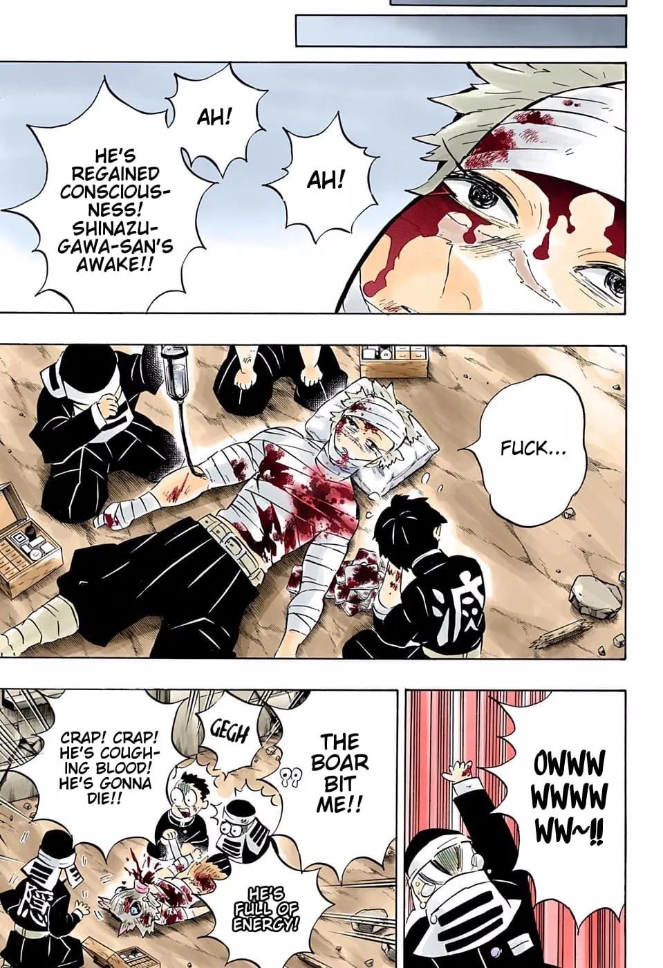 Demon Slayer Infinity Castle Colored Manga, chapter 200, page 19