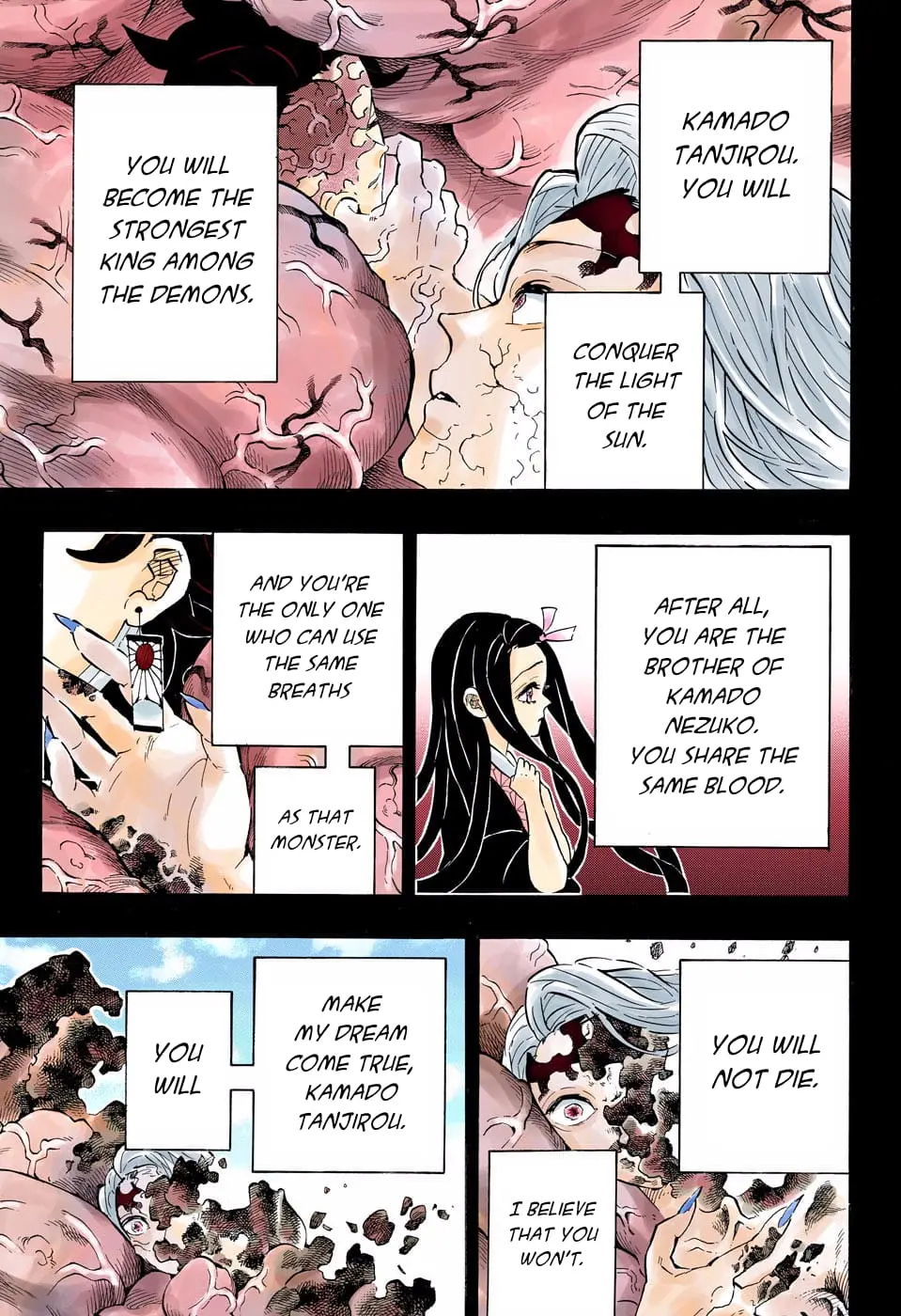 Demon Slayer Infinity Castle Colored Manga, chapter 201, page 5