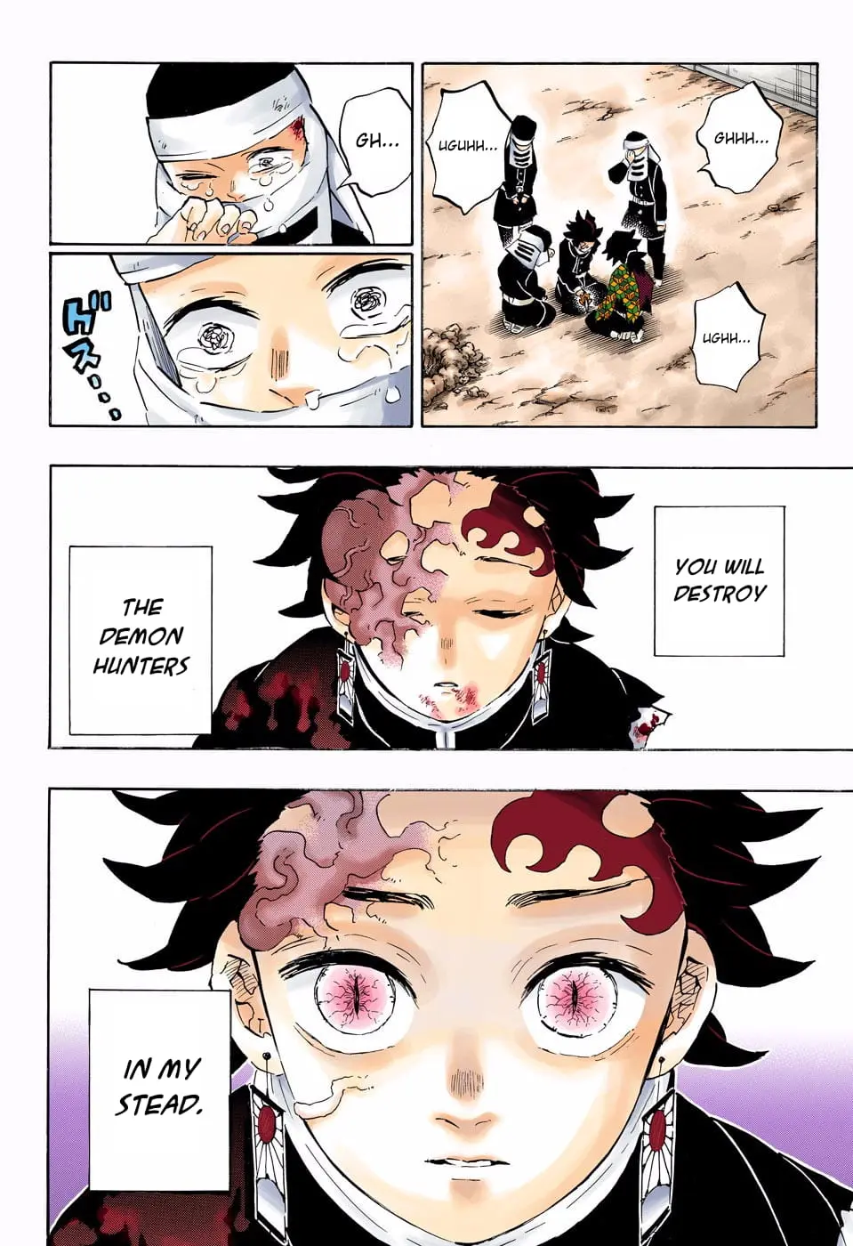 Demon Slayer Infinity Castle Colored Manga, chapter 201, page 6