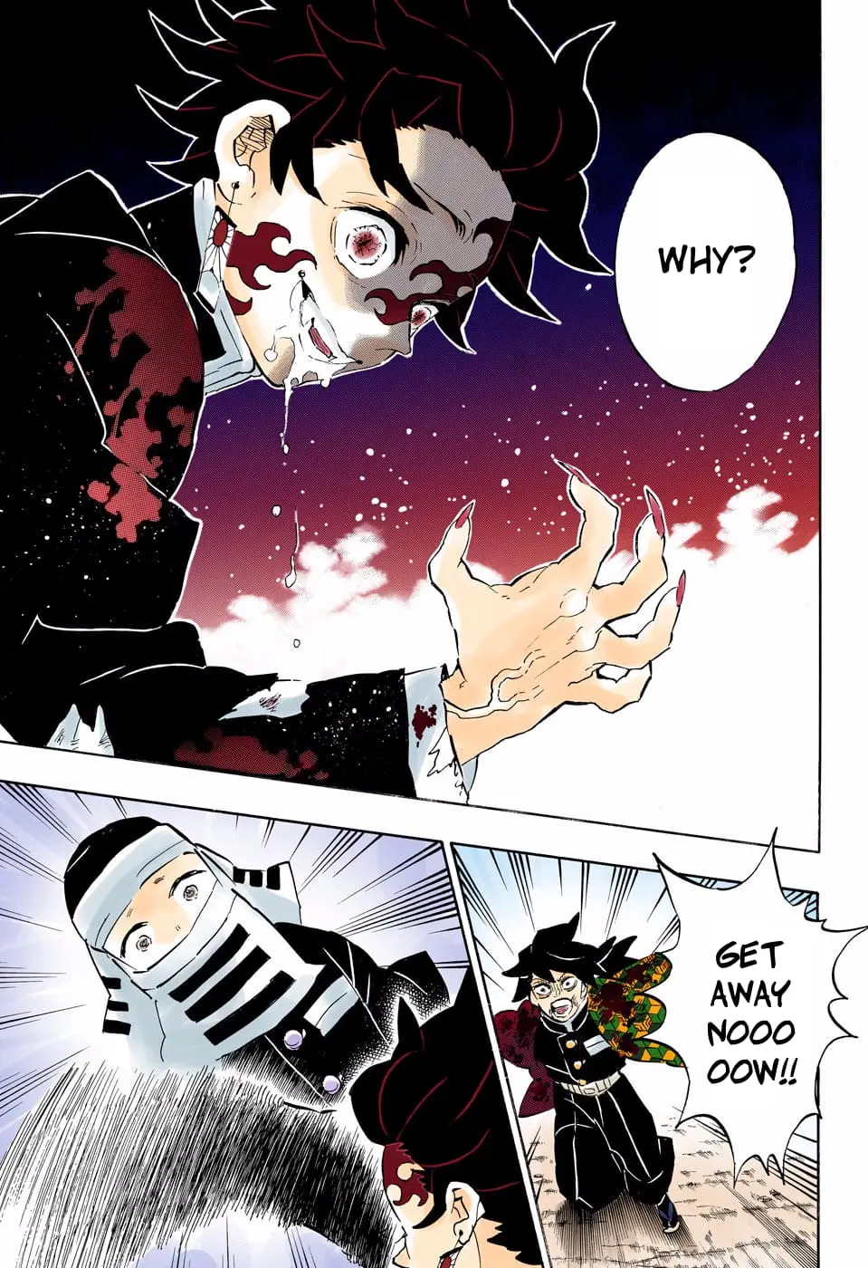 Demon Slayer Infinity Castle Colored Manga, chapter 201, page 9