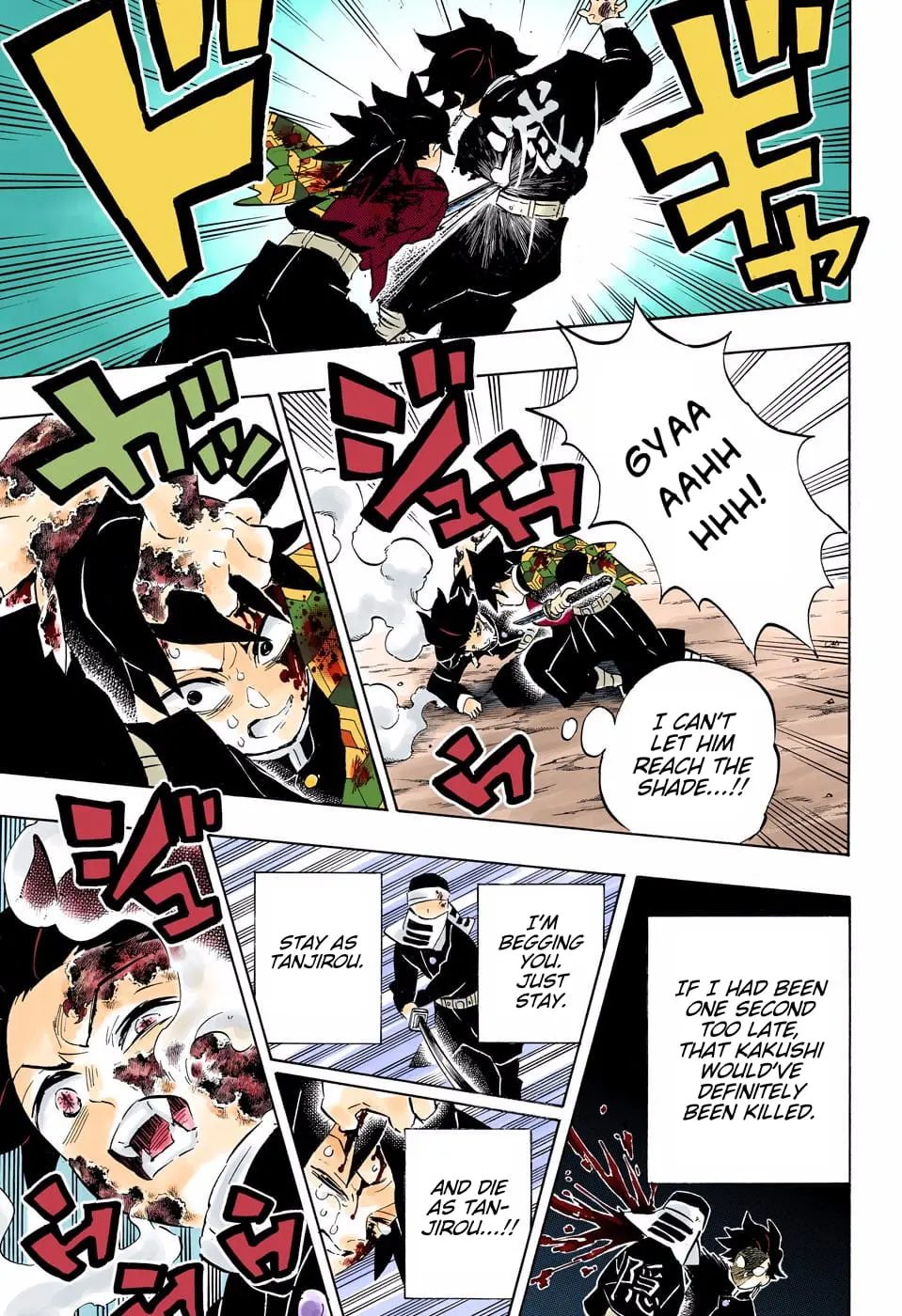 Demon Slayer Infinity Castle Colored Manga, chapter 201, page 13