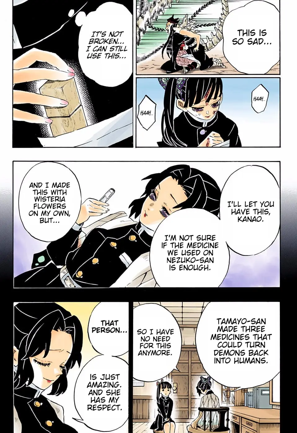 Demon Slayer Infinity Castle Colored Manga, chapter 202, page 15