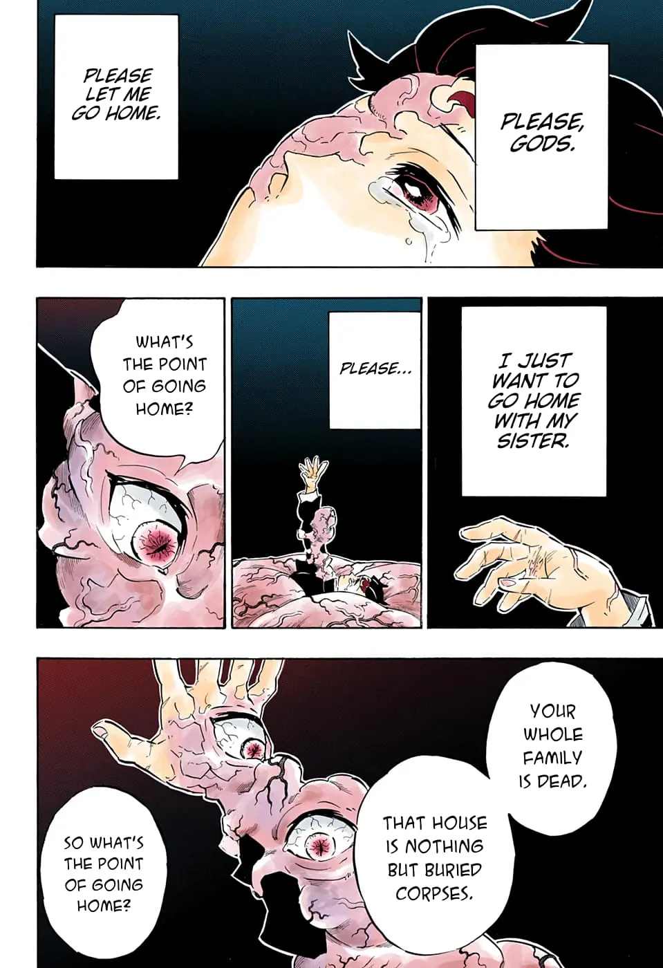 Demon Slayer Infinity Castle Colored Manga, chapter 203, page 2