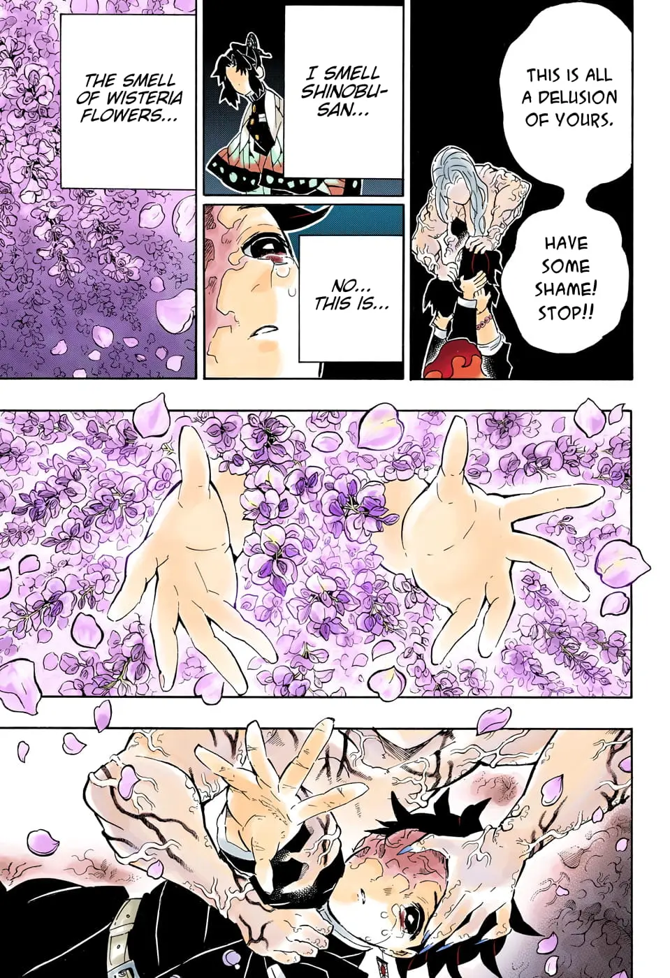 Demon Slayer Infinity Castle Colored Manga, chapter 203, page 9