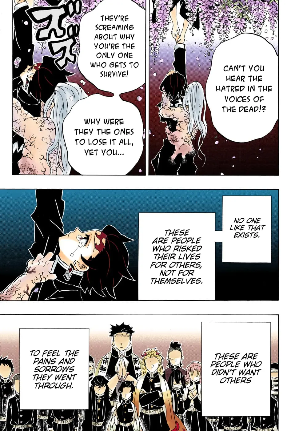 Demon Slayer Infinity Castle Colored Manga, chapter 203, page 11