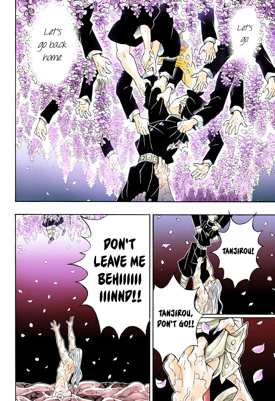 Demon Slayer Infinity Castle Colored Manga, chapter 203, page 14