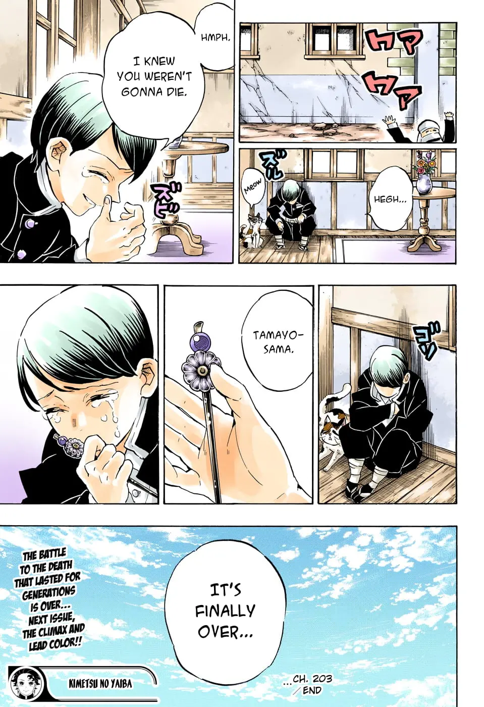 Demon Slayer Infinity Castle Colored Manga, chapter 203, page 19