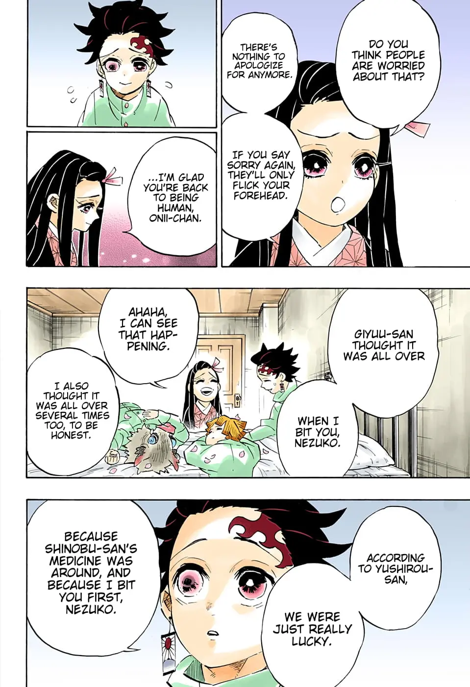 Demon Slayer Infinity Castle Colored Manga, chapter 204, page 8