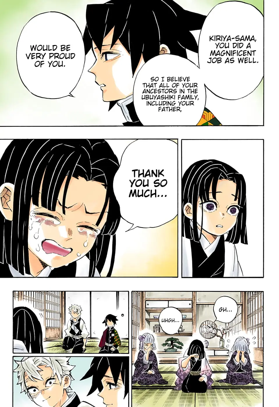 Demon Slayer Infinity Castle Colored Manga, chapter 204, page 15