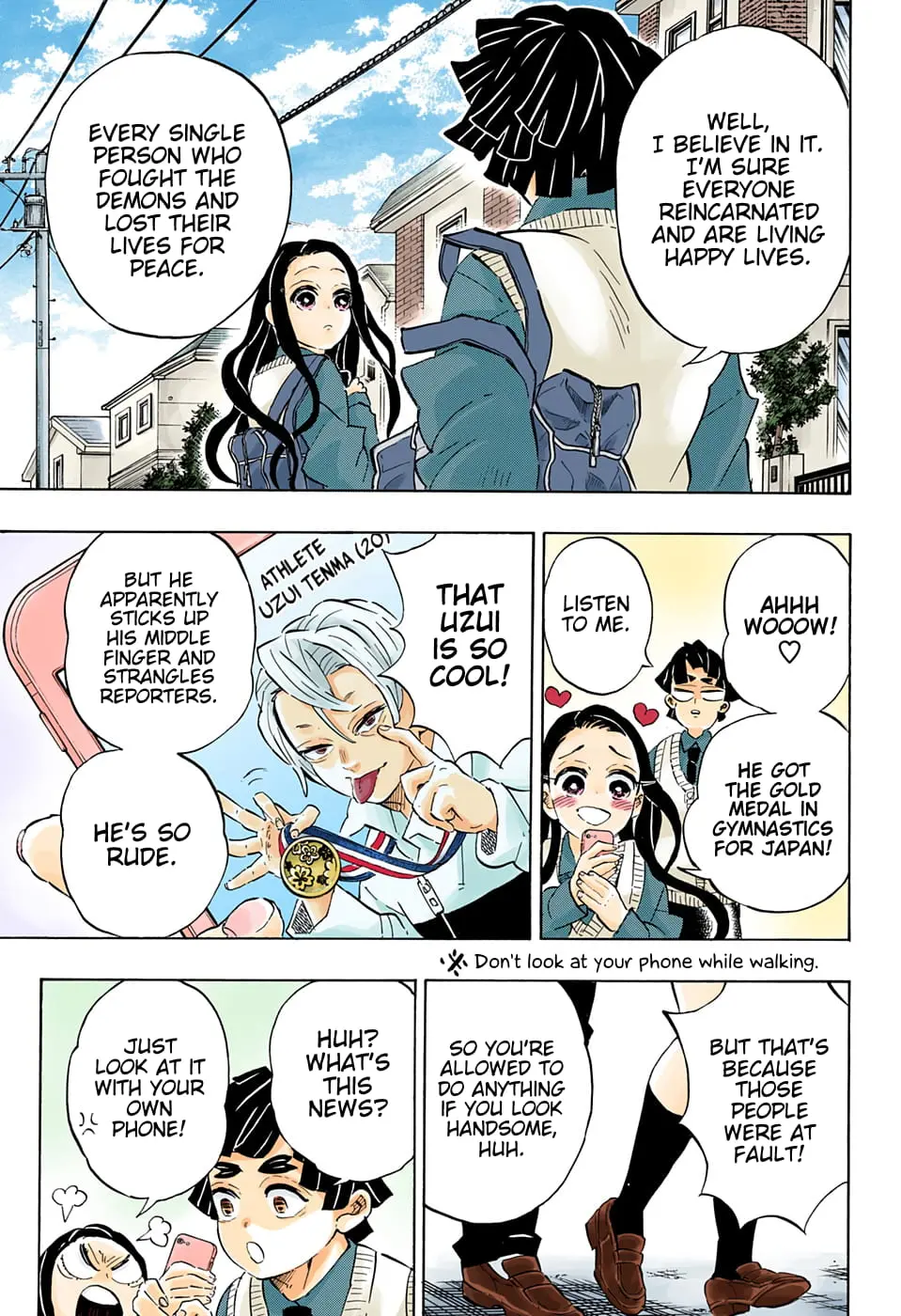 Demon Slayer Infinity Castle Colored Manga, chapter 205 END, page 6