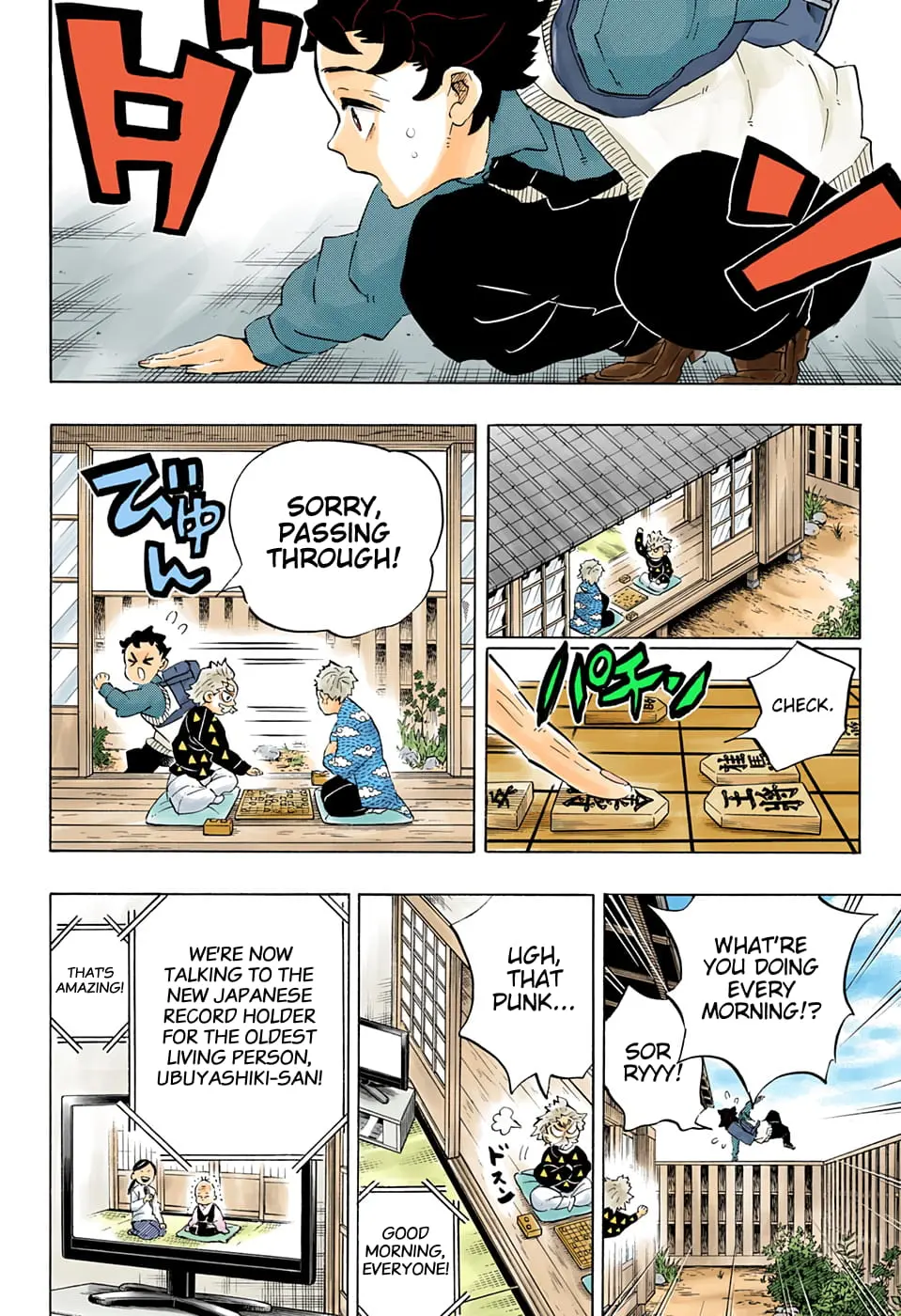 Demon Slayer Infinity Castle Colored Manga, chapter 205 END, page 13