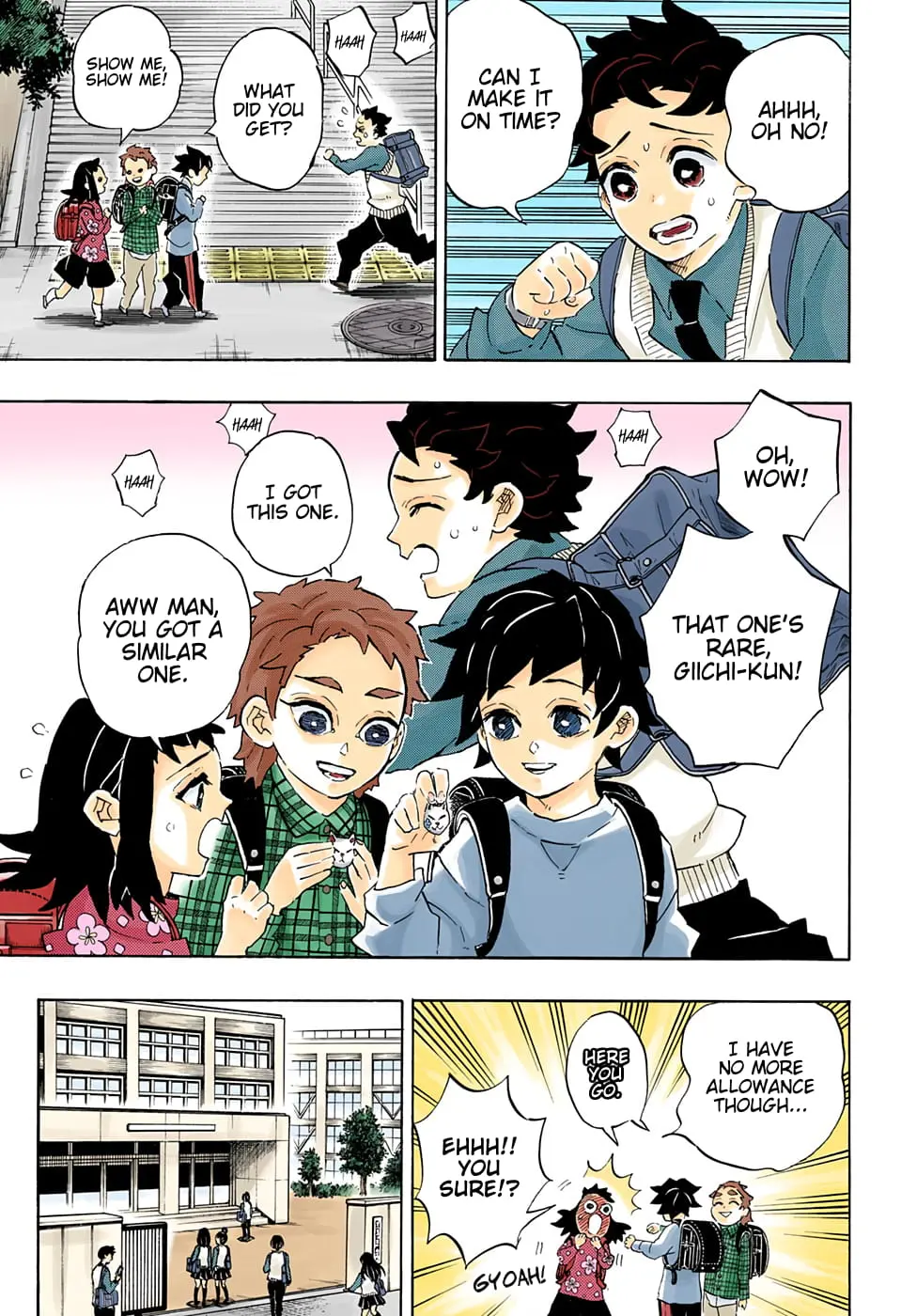Demon Slayer Infinity Castle Colored Manga, chapter 205 END, page 16