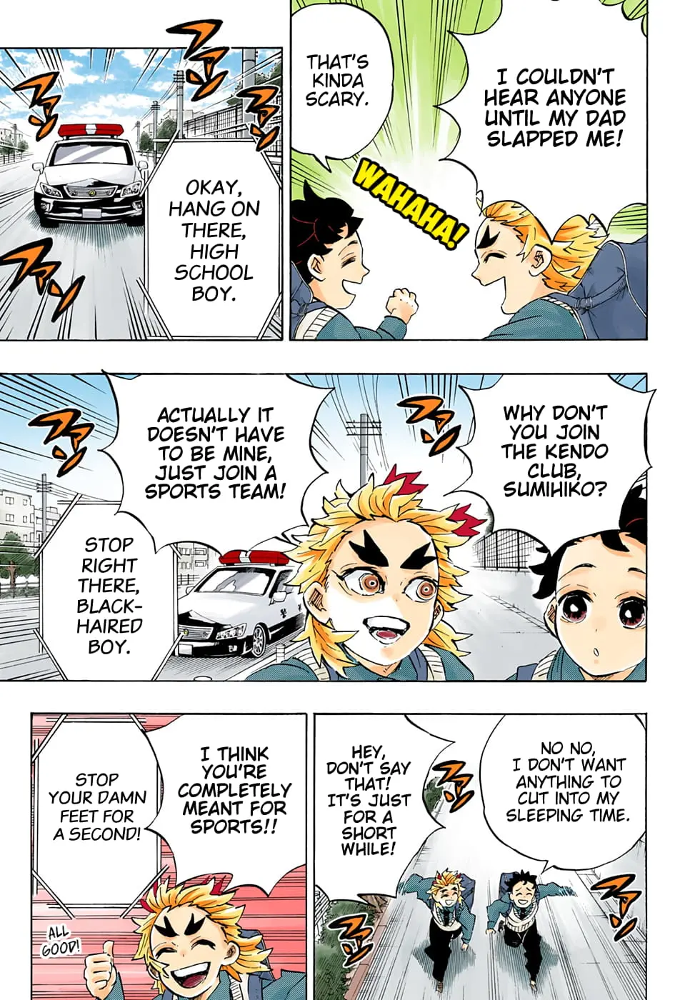 Demon Slayer Infinity Castle Colored Manga, chapter 205 END, page 20