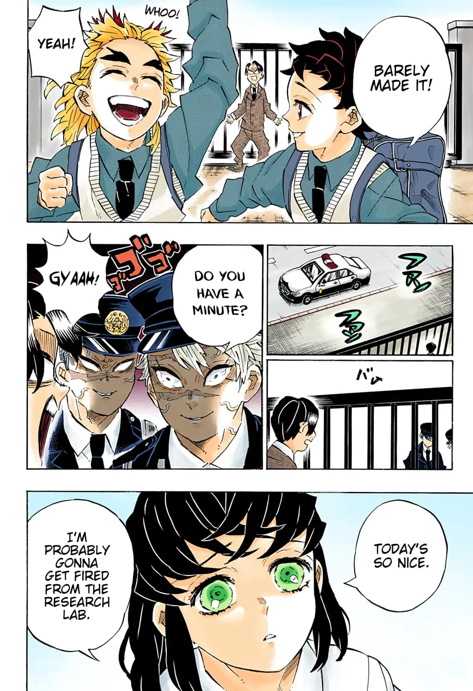 Demon Slayer Infinity Castle Colored Manga, chapter 205 END, page 23
