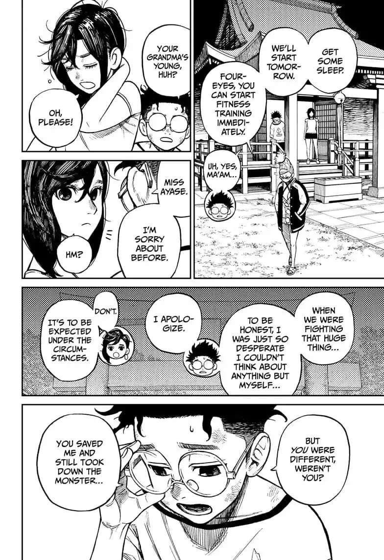 Dandadan Manga, chapter 3, page 37