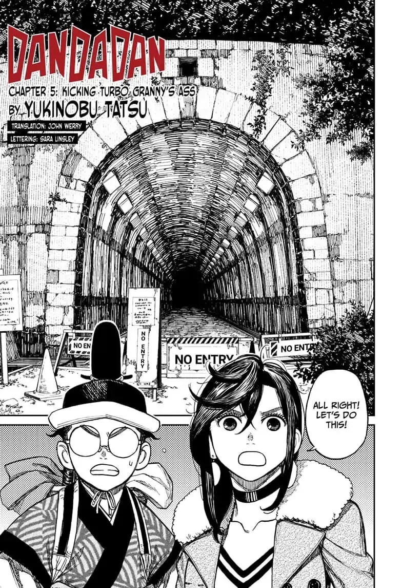 Dandadan Manga, chapter 5, page 1