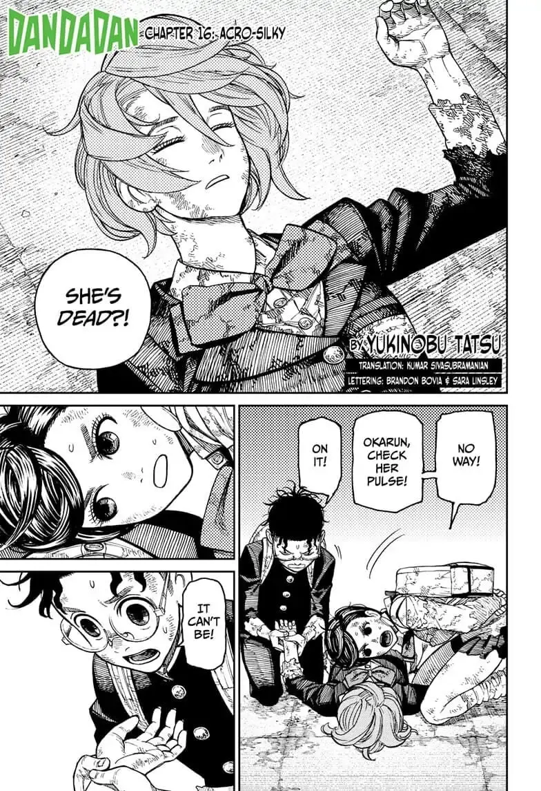Dandadan Manga, chapter 16, page 1