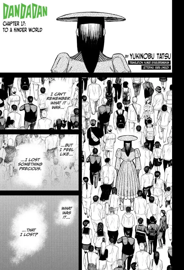 Dandadan Manga, chapter 17, page 1