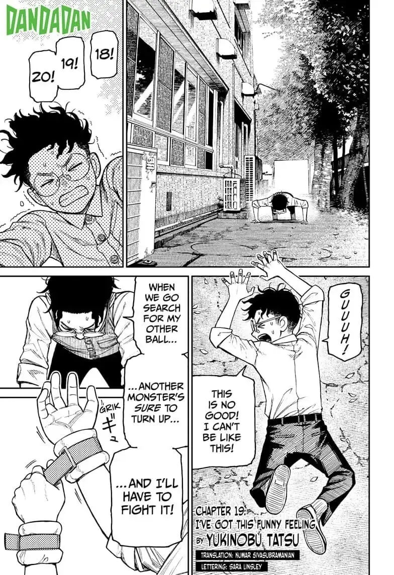 Dandadan Manga, chapter 19, page 1