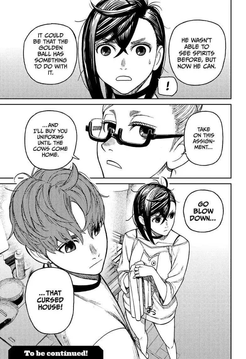 Dandadan Manga, chapter 28, page 19