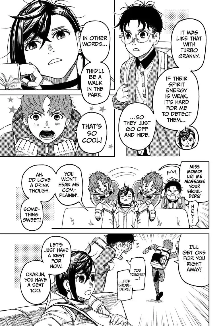 Dandadan Manga, chapter 33, page 5