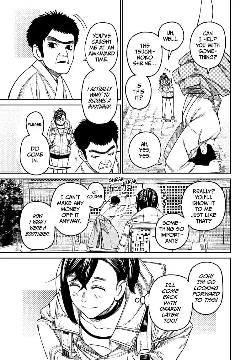Dandadan Manga, chapter 35, page 13