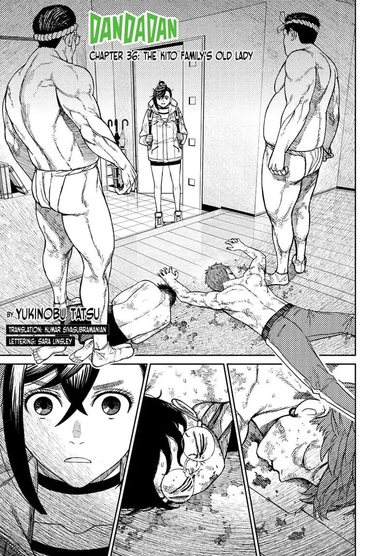 Dandadan Manga, chapter 36, page 1