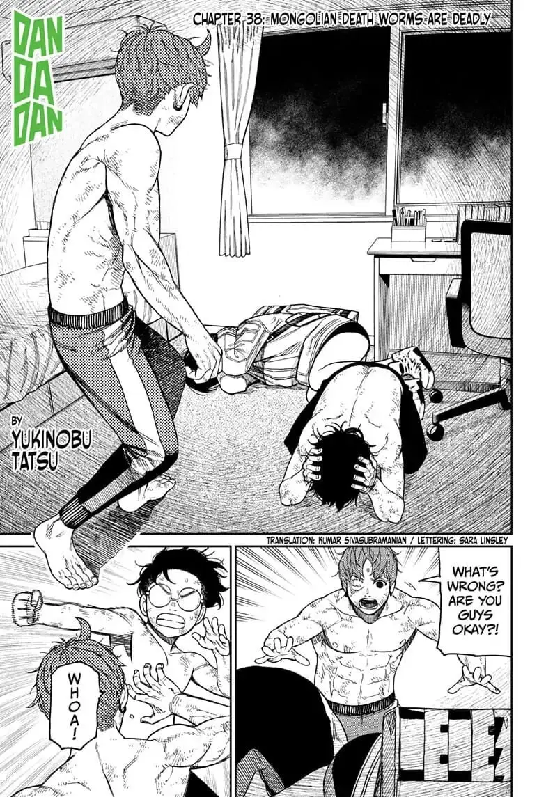Dandadan Manga, chapter 38, page 1