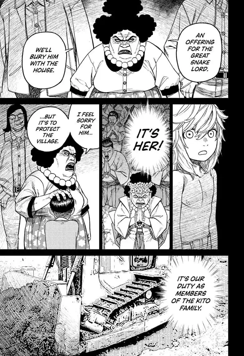 Dandadan Manga, chapter 39, page 17