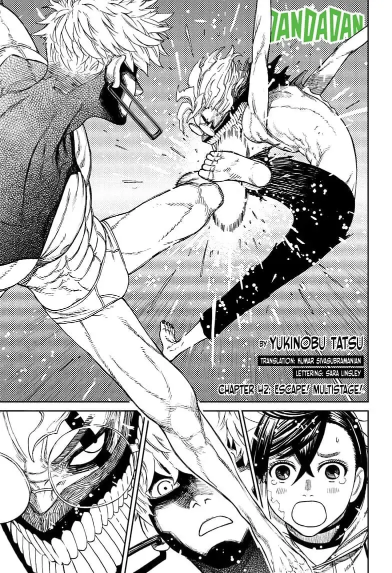 Dandadan Manga, chapter 42, page 1