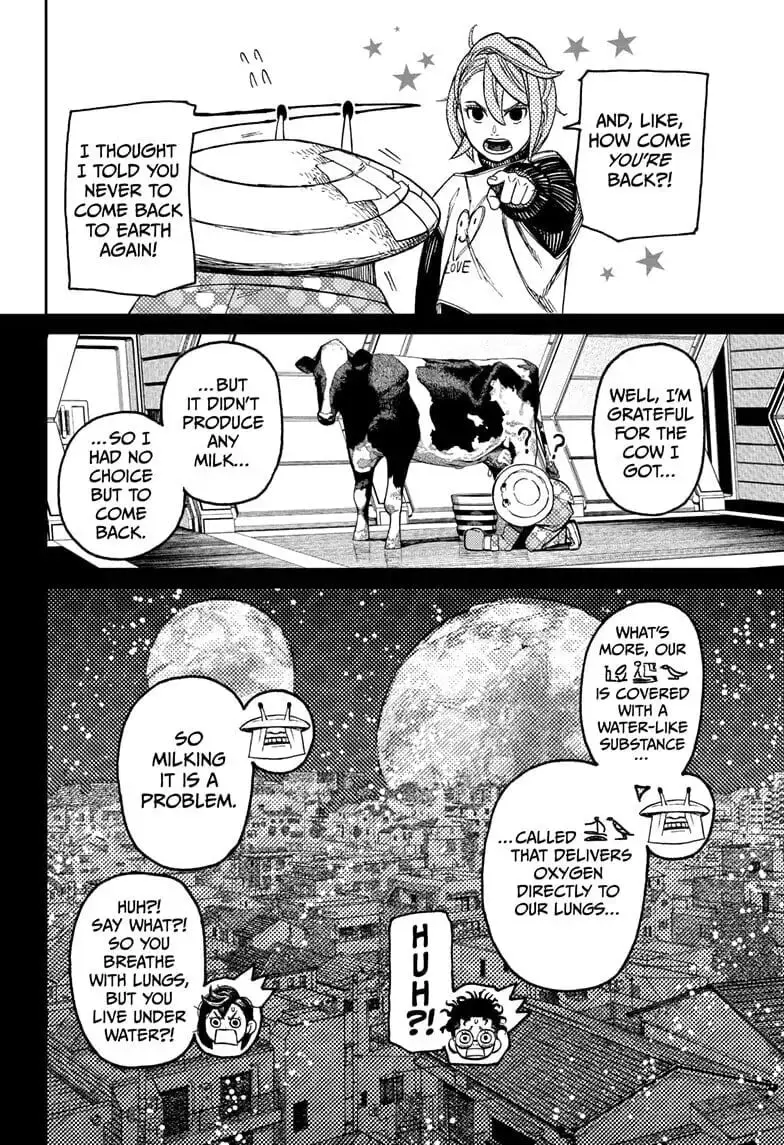 Dandadan Manga, chapter 49, page 8