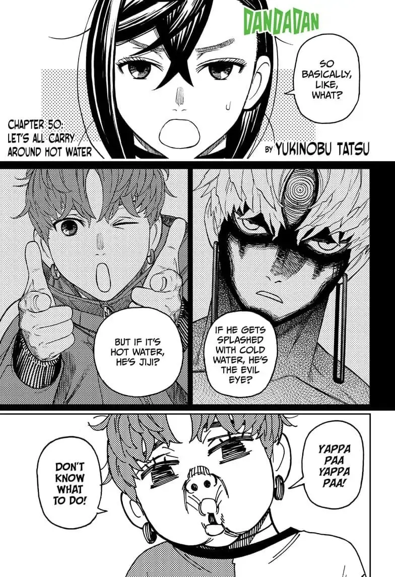 Dandadan Manga, chapter 50, page 1
