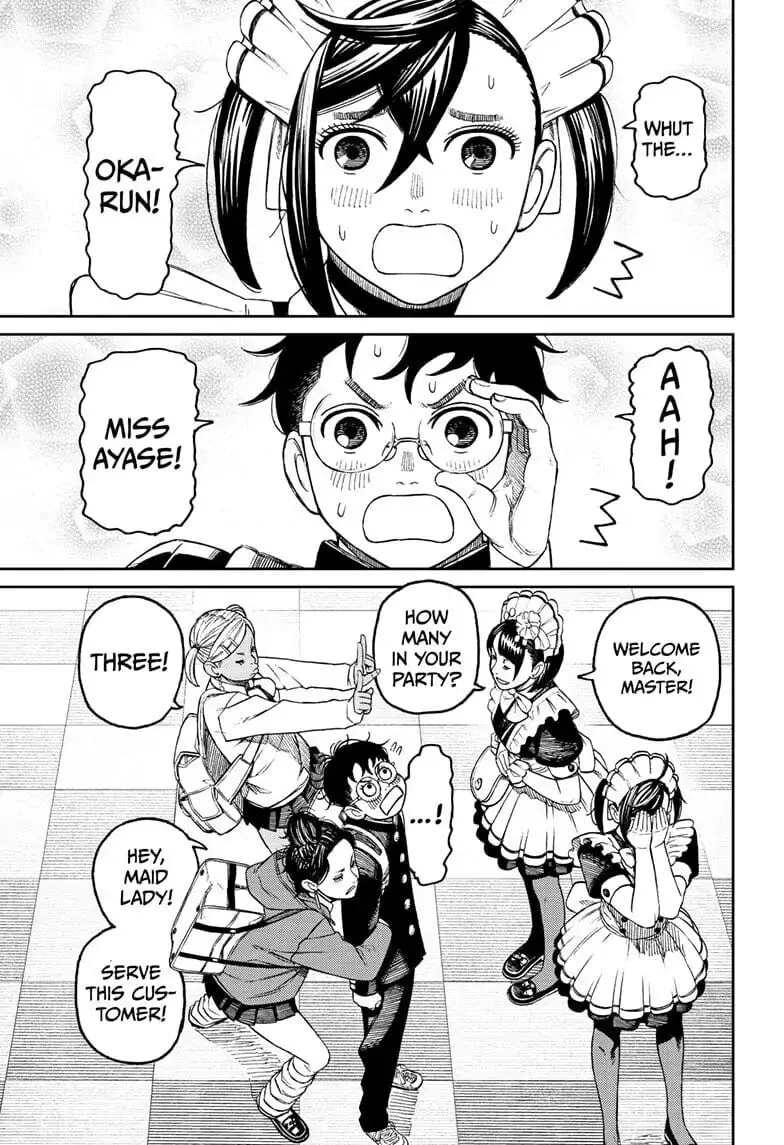 Dandadan Manga, chapter 54, page 15