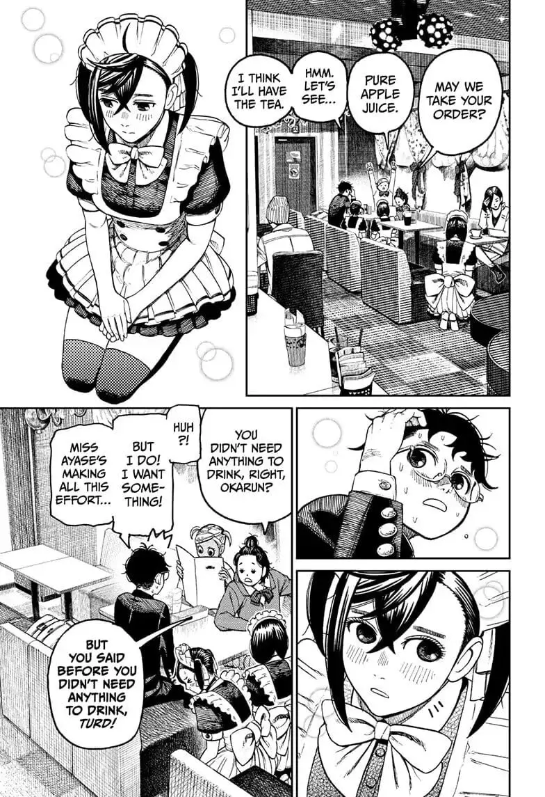 Dandadan Manga, chapter 54, page 17