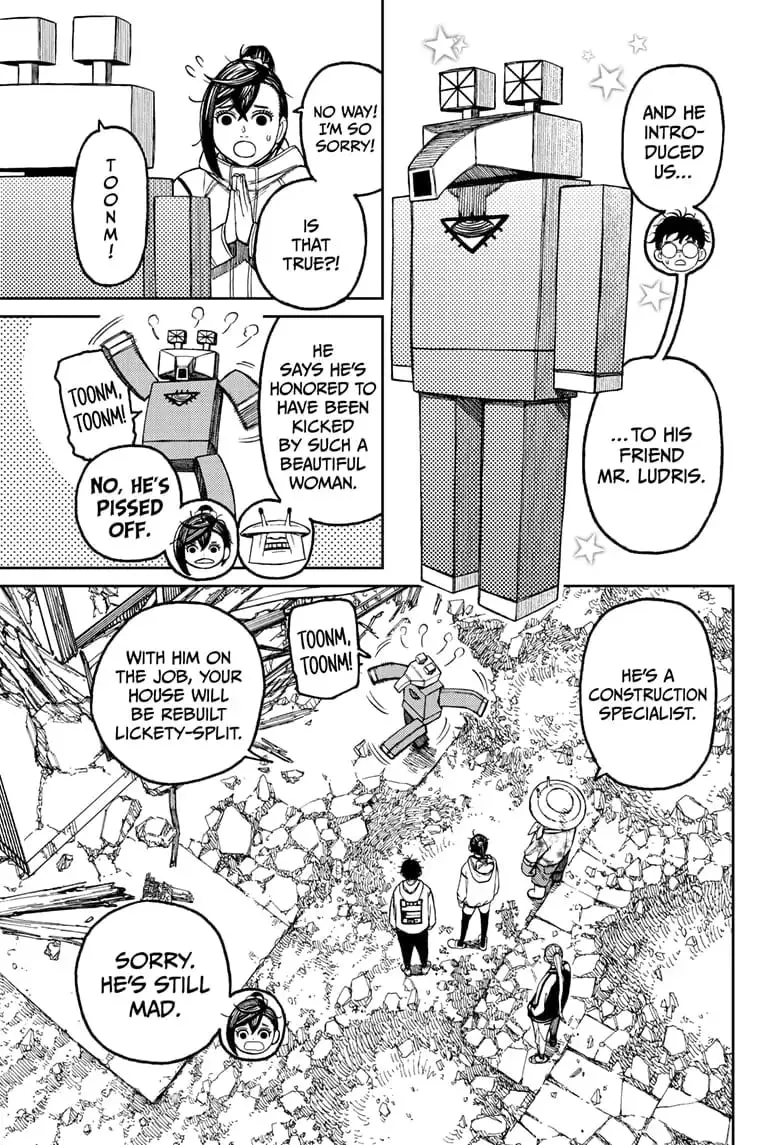 Dandadan Manga, chapter 62, page 13