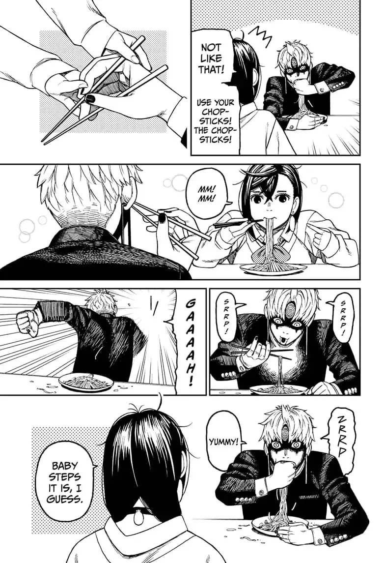 Dandadan Manga, chapter 63, page 17