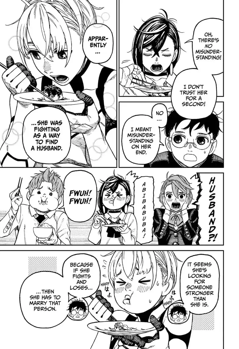 Dandadan Manga, chapter 73, page 4