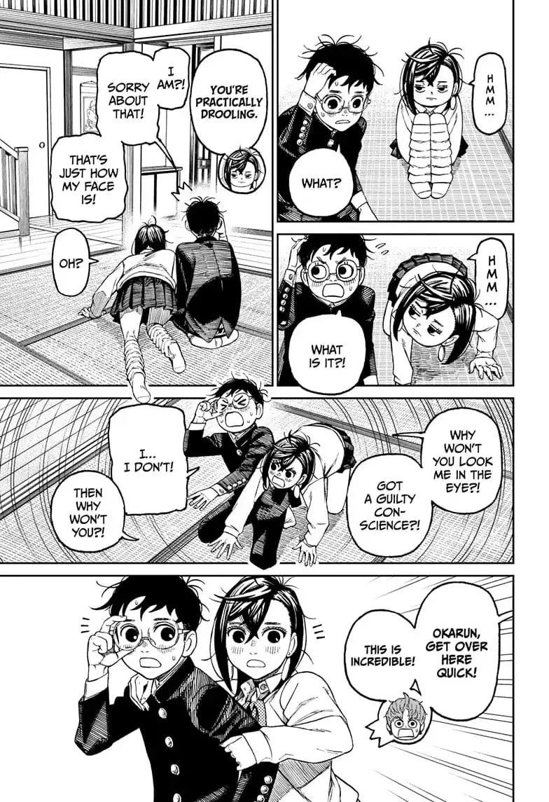 Dandadan Manga, chapter 73, page 14