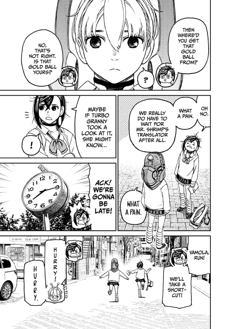 Dandadan Manga, chapter 74, page 11